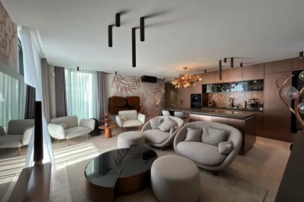 Luxuriöse Neubauwohnung mit Dachterrasse, Garage und Außenstellplatz, Bild 2