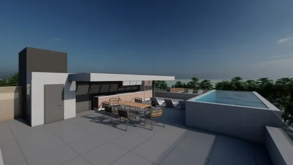 Moderne Penthouses im Neubau nahe dem Meer, Bild 2
