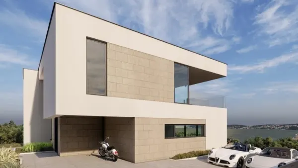 Villa mit Pool und Meerblick, Bild 3