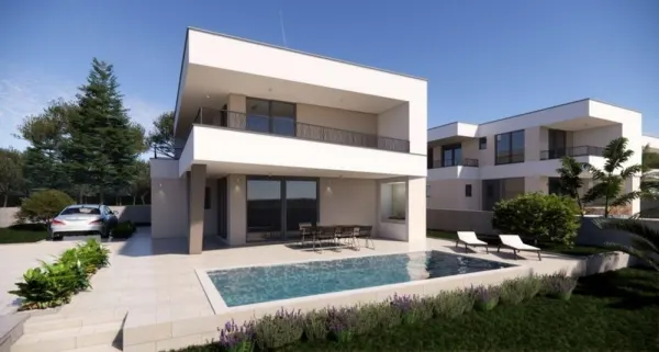 Moderne Villa mit Pool und Blick auf das Meer, Bild 2