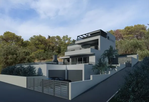 Exklusive Villa mit Meerblick und Pool, Bild 3