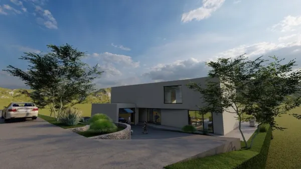 Moderne Villa mit Swimmingpool und Meerblick, Bild 3