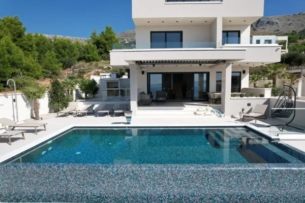 Neubau-Villa mit Panorama-Meerblick, Region Split, Bild 2