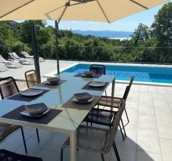 Moderne Villa mit Meerblick in Opatija, Kvarner Bucht, Bild 3