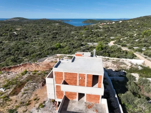 Moderne Villa mit Pool und Meerblick, Region Dvornica, Bild 3