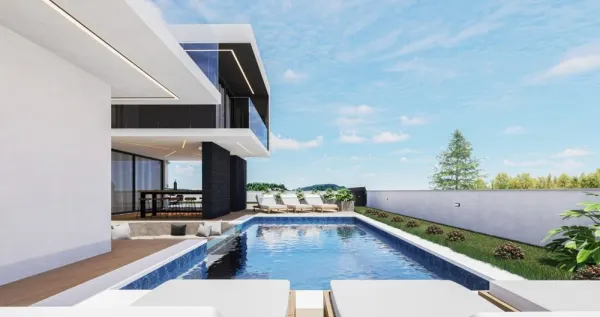 Moderne Villa mit Pool und Blick auf das Meer, Bild 2