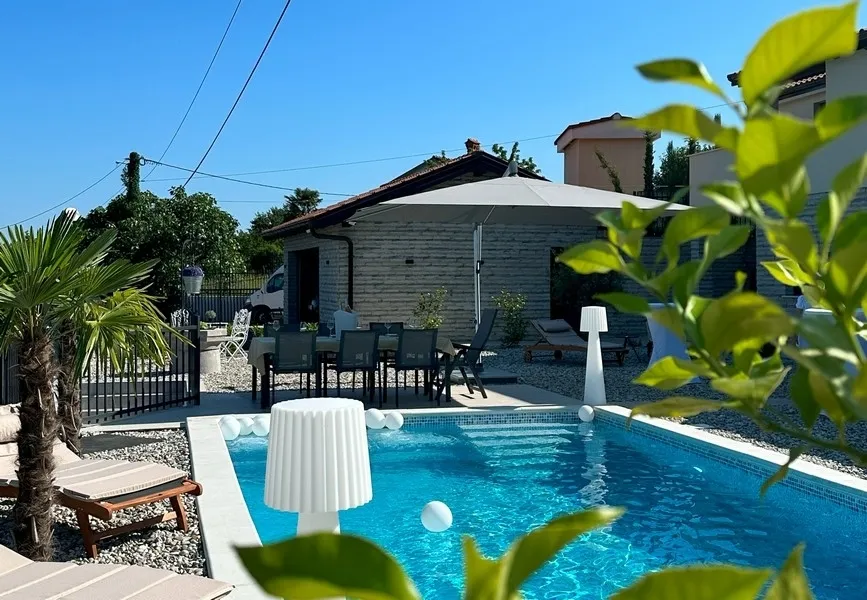 Mediterrane Villa mit Swimmingpool, Opatija Riviera