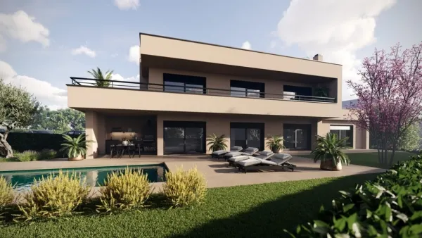 Moderne Neubau-Villa mit Pool und Meerblick, Bild 3