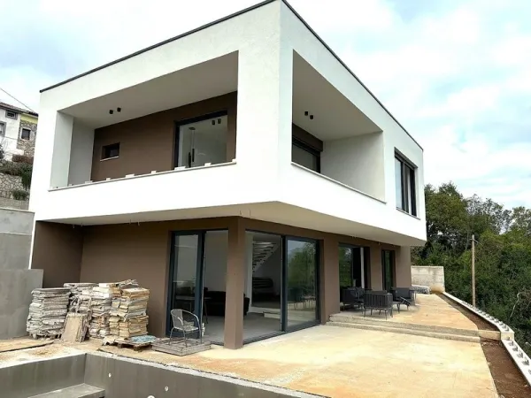 Moderne Villa mit Panorama-Meerblick, Region Lovran, Bild 2