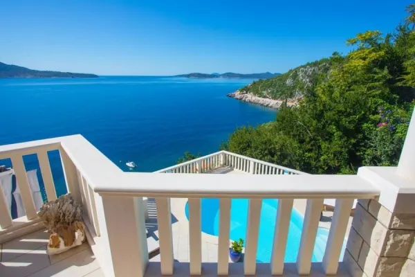 Mediterrane Villa direkt am Meer, Region Dubrovnik, Bild 3