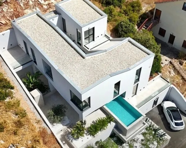 Moderne Neubau-Villa mit Infinity-Pool und Meerblick, Insel Korcula, Bild 2