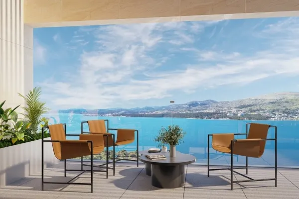 Luxuriöse Penthousewohnung mit Dachterrasse direkt am Meer, Bild 2