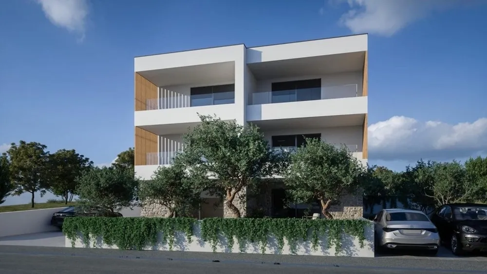 Moderne Neubauwohnungen in erster Meereslinie, Brodarica