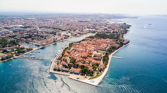 Zadar von oben